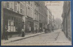 Carte postale ancienne Charleville Rue des Capucins Rue des Marbriers