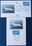 Carte Maximum + Enveloppe Timbre Avion Mystère Falcon 900